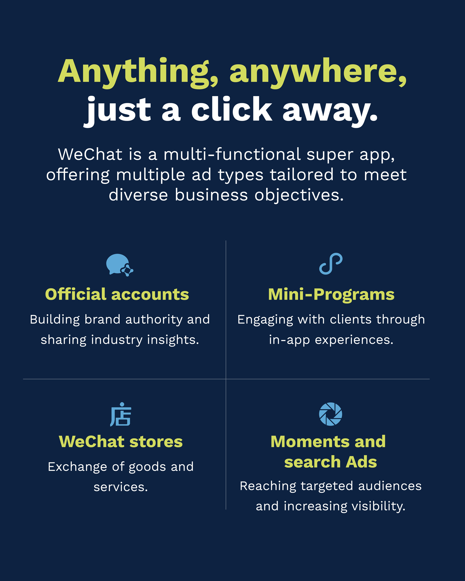 WeChat can meet diverse business objectives - Flow Asia