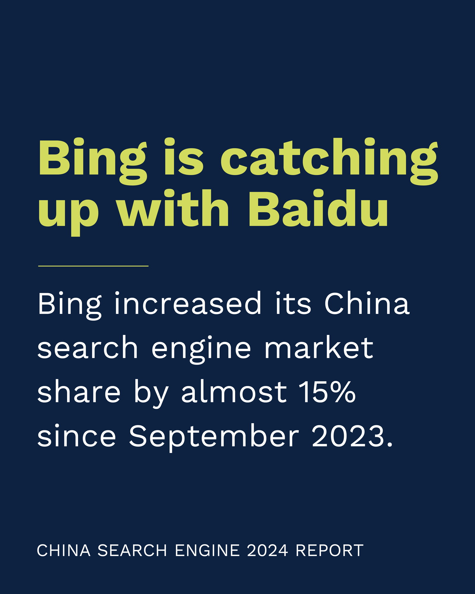 Bing's market share in China's search engine market is gradually increasing - Flow Asia